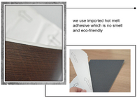 PVC Wood Look Peel And Stick Vinyl Flooring 12''X24'' Noise Reduction